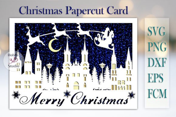 Christmas Card SVG Paper Cut Templates: Your Instant Festive Solution
