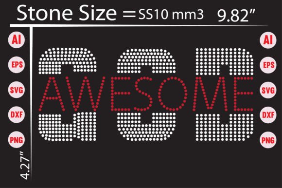 God Awesome Rhinestone Templates: Creative Design Assets