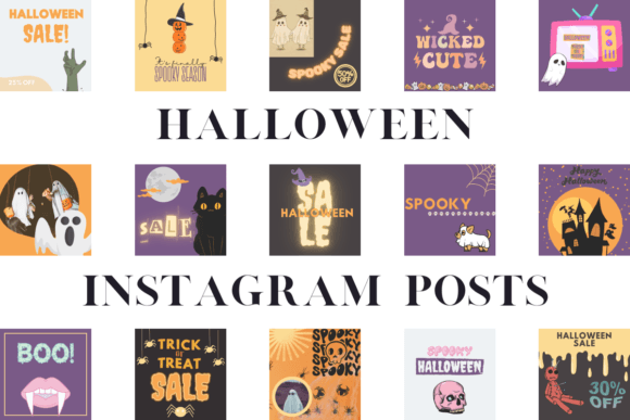 Spooky Season Sorted: 15 Halloween Instagram Post Templates
