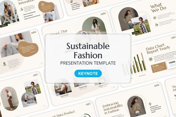 Sustainable Fashion - Keynote Templates: Your Next Pitch Deck