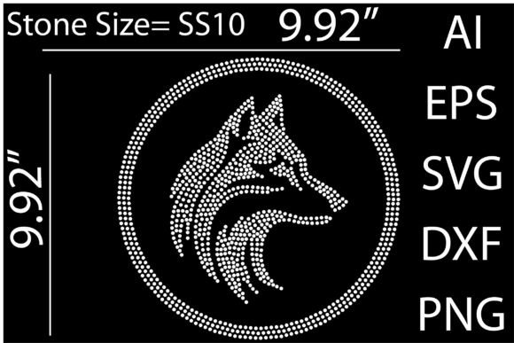 Unleashing Your Creative Vision: The Wolf Rhinestone Template