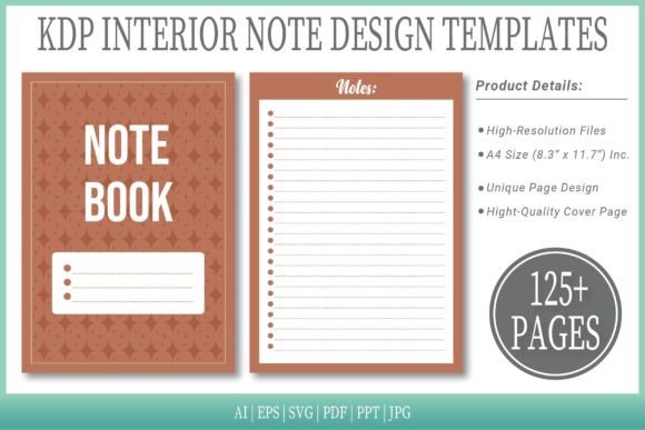 Warmth and Practicality: The Pinkish Brown Notepad Templates