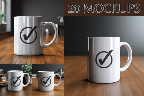 White Mug Mockups: 20 High-Quality Templates for Your Brand